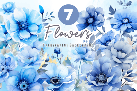 Flowers Blue Watercolor Floral Clipart: A Designer’s Real-Use Review for Branding and Print Projects